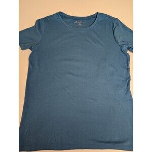 Eddie Bauer Women's Short Sleeve T Shirt Size Medium XL Crew Neck